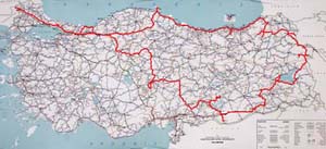 Naše cesta Tureckem